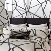 Harlequin Sumi Single Duvet Cover, Charcoal
