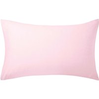 Helena Springfield Helena Springfield Brushed Cotton Pair of Standard Pillowcases, Baby Pink listed by Bedeck Home