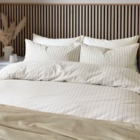 Helena Springfield Calico & Chalk Helena Springfield Calico & Chalk Tranquil Check Single Duvet Cover SET, Linen listed by Bedeck Home
