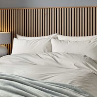Helena Springfield Calico & Chalk Helena Springfield Calico & Chalk Twill Stripe Single Duvet Cover SET, Grey listed by Bedeck Home