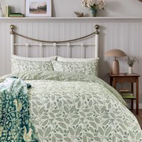 Helena Springfield Harvest Moon Helena Springfield Harvest Moon Acorns Double Duvet Cover SET, Sage sold by Bedeck Home
