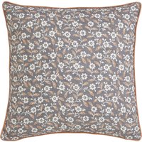 Helena Springfield Harvest Moon Helena Springfield Harvest Moon Folk Ditsy Cushion 45cm x 45cm, Graphite/Copper listed by Bedeck Home