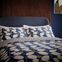 Helena Springfield Loft Living Helena Springfield Loft Living Althea Single Duvet Cover SET, Navy sold by Bedeck Home