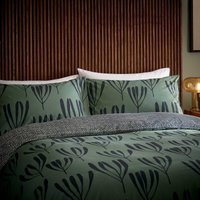Helena Springfield Loft Living Helena Springfield Loft Living Calla Kingsize Duvet Cover SET, Green listed by Bedeck Home