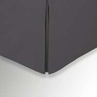 Helena Springfield, 50/50 Plain Dye Percale Single Valance, Charcoal