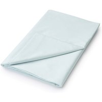 Helena Springfield Helena Springfield, 50/50 Percale Single Flat Sheet, Duck Egg listed by Bedeck Home