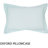 Helena Springfield Helena Springfield, 50/50 Plain Dye Percale Oxford Pillowcase, Duck Egg listed by Bedeck Home