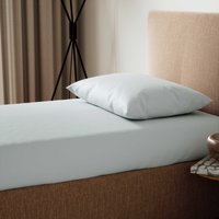 Helena Springfield Secret Garden 200 Thread Count Plain Dye Single Fitted Sheet, Grey