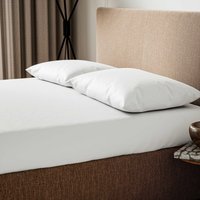 Helena Springfield Secret Garden 200 Thread Count Plain Dye Super Kingsize Fitted Sheet, White