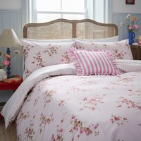 Helena Springfield Secret Garden Helena Springfield Secret Garden Blossom Print Kingsize Duvet Cover SET, Pink listed by Bedeck Home