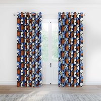 Helena Springfield Simply Scandi Helena Springfield Simply Scandi Otto Lined Curtains 66" x 90", Blue sold by Bedeck Home