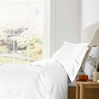 Murmur Murmur Meadow Super Kingsize Duvet Cover SET, White listed by Bedeck Home
