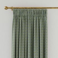 Joules Joules Floral Foulard Lined Curtains 66" x 90", Green listed by Bedeck Home