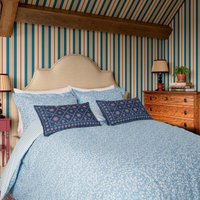 Joules Joules Fruity Ditsy Kingsize Duvet Cover Set, Blue listed by Bedeck Home