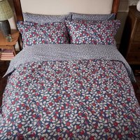 Joules Joules Grove Floral Kingsize Duvet Cover Set, Royal Blue listed by Bedeck Home