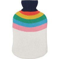 Joules Joules Rainbow Stripe Hot Water Bottle & Cover, Multi listed by Bedeck Home