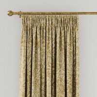 Joules Joules Twilight Ditsy Lined Curtains 90" x 90", Gold sold by Bedeck Home