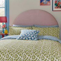 Land & Shore Land & Shore Corie Double Duvet Cover SET, Green listed by Bedeck Home