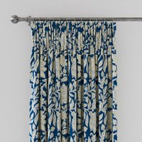 Land & Shore Land & Shore Rowallane Lined Curtains 66" x 72", Blue sold by Bedeck Home