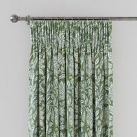 Land & Shore Land & Shore Rowallane Lined Curtains 66" x 90", Green listed by Bedeck Home