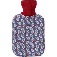 Land & Shore Land & Shore Seedling Hot Water Bottle Cover, Blue/Red listed by Bedeck Home
