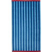 Land & Shore Land & Shore Shore Stripe Bath Sheet, Blue/Red listed by Bedeck Home