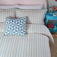 Land & Shore Land & Shore Abbey Kingsize Duvet Cover SET, Green listed by Bedeck Home