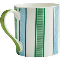 Land & Shore Land & Shore Barrow Stripe Mug, Green listed by Bedeck Home