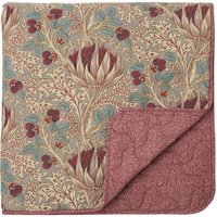 Morris & Co Morris & Co Artichoke Throw, Grey & Wine listed by Bedeck Home