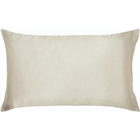 Morris & Co Morris & Co Silk Standard Pillowcase, Ivory listed by Bedeck Home