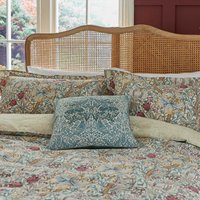 Morris & Co William Morris Golden Lily Double Duvet Cover Set, Fig listed by Bedeck Home