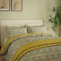 Morris & Co Morris & Co Little Chintz Super Kingsize Duvet Cover SET, Green listed by Bedeck Home