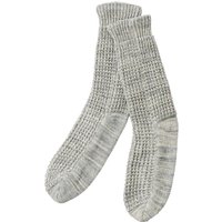 Murmur Bed Socks, Cloud Grey