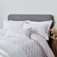 Murmur Murmur Edith Single Duvet Cover Set, Rose sold by Bedeck Home