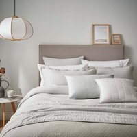 Murmur Murmur Hush Super Kingsize Duvet Cover, Cloud Grey listed by Bedeck Home