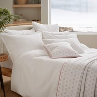 Murmur Murmur Hush Super Kingsize Duvet Cover, White listed by Bedeck Home