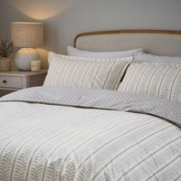 Murmur Murmur Linden Print Super Kingsize Duvet Cover SET, Mourne Green sold by Bedeck Home