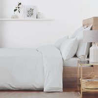 Murmur Murmur 500 Thread Count Kingsize Duvet Cover, Cloud Grey sold by Bedeck Home