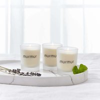 Murmur Murmur Sleep Votive Scented Candle 3 Pack listed by Bedeck Home