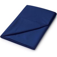 Helena Springfield Helena Springfield Super Kingsize Flat Sheet, Navy listed by Bedeck Home