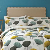 Sanderson Dandelion Clocks Super Kingsize Duvet Cover Set, Chaffinch