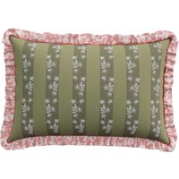 Sanderson Chestnut Tree Cushion 40cm x 60cm, Coral