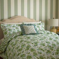 Sanderson Hedra Double Duvet Cover SET, Botanical Green