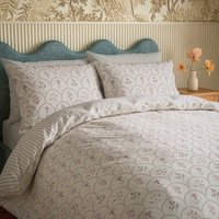 Sanderson Options Sanderson Summer Scallop Super Kingsize Duvet Cover SET, Lavender sold by Bedeck Home