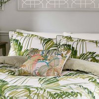 Sanderson Sanderson Palm House Super Kingsize Duvet Cover SET, Botanical Green listed by Bedeck Home