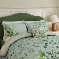 Sanderson Sycamore & Oak Kingsize Duvet Cover SET, Sky Blue