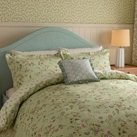 Sanderson x National Trust Sanderson x National Trust Nectar Fields Single Duvet Cover SET, Sage & Blossom listed by Bedeck Home