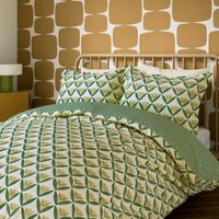 Scion Scion Tulip Trellis Kingsize Duvet Cover SET, Lemon listed by Bedeck Home