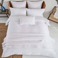 Ted Baker 250 Thread Count Plain Dye Kingsize Duvet Cover, White