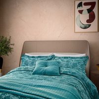 Ted Baker Ted Baker Baroque Kingsize Duvet Cover SET, Teal listed by Bedeck Home